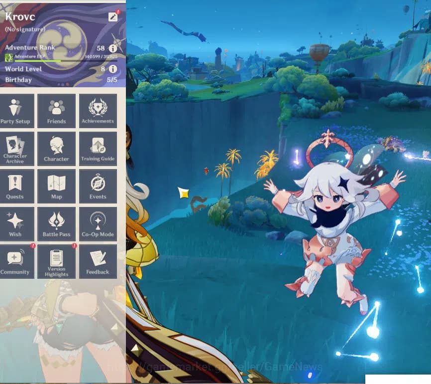 Genshin Impact Accounts ASIA|AR 58|10 Limited +7(*5Weapon)|Neuvillate+Sig image 1
