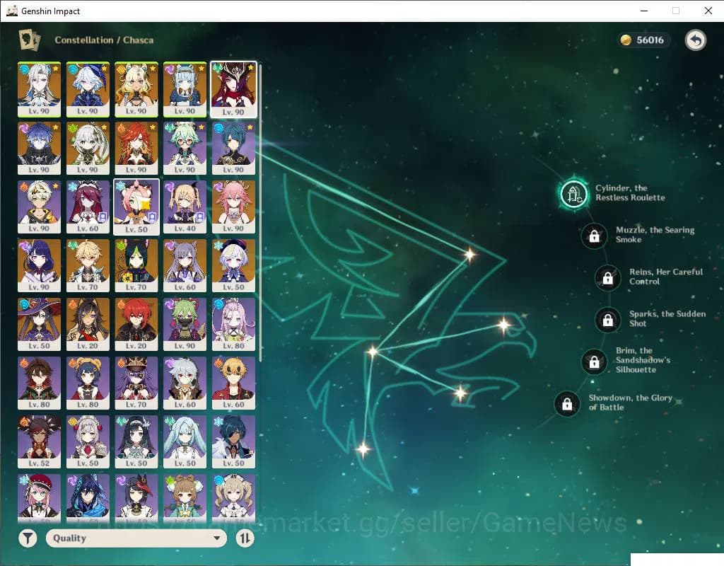 Genshin Impact Accounts ASIA|AR 58|10 Limited +7(*5Weapon)|Neuvillate+Sig image 4