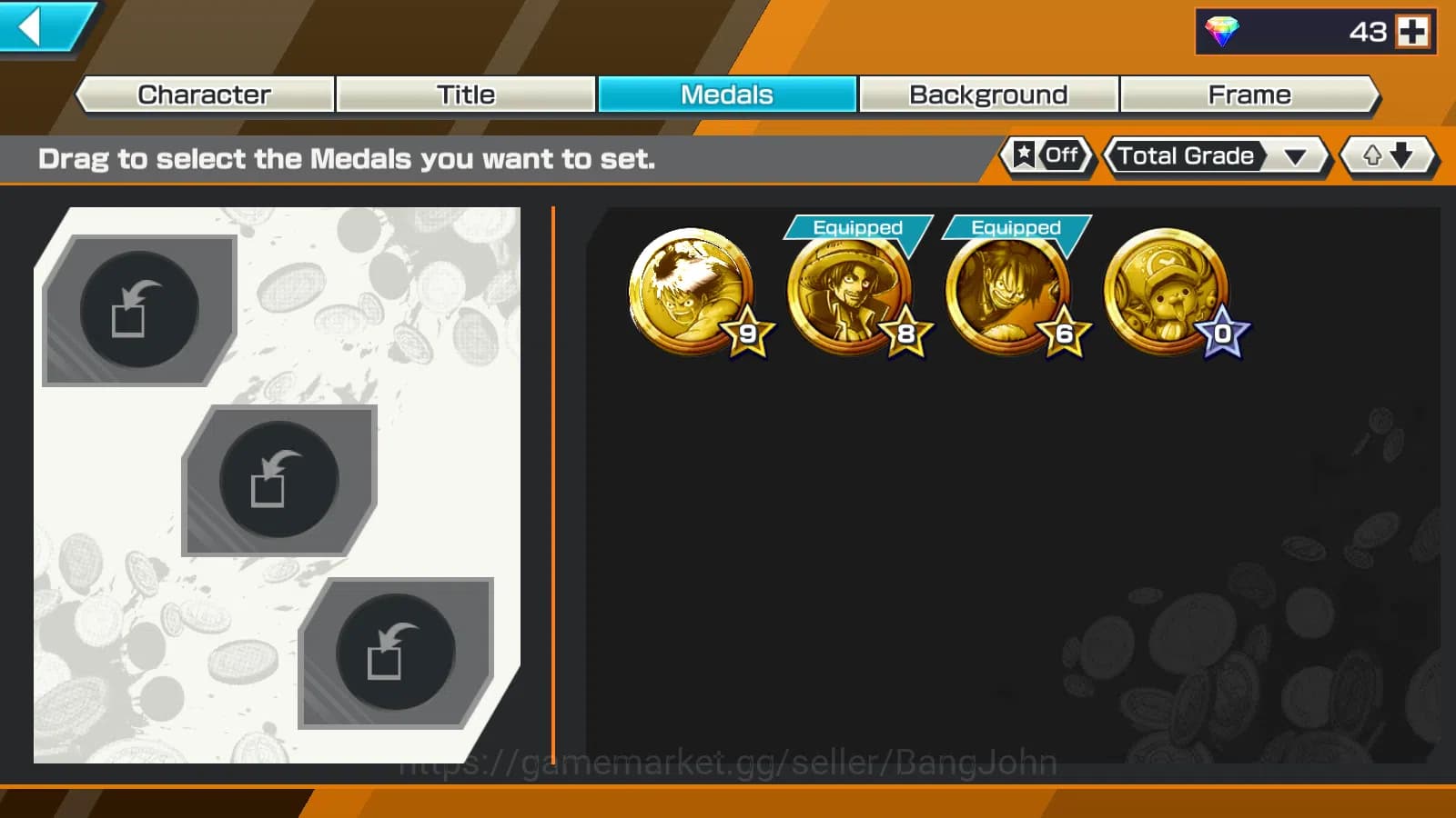 One Piece Bounty Rush Accounts GLOBAL | 3EX | 5elders Nusjuro | SK Borsalino |4em image 2