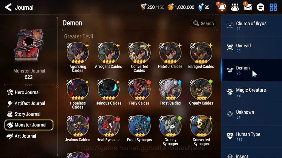 Epic Seven Accounts Global Unverif | Fresh Starter | Low Progress | 1 image 12