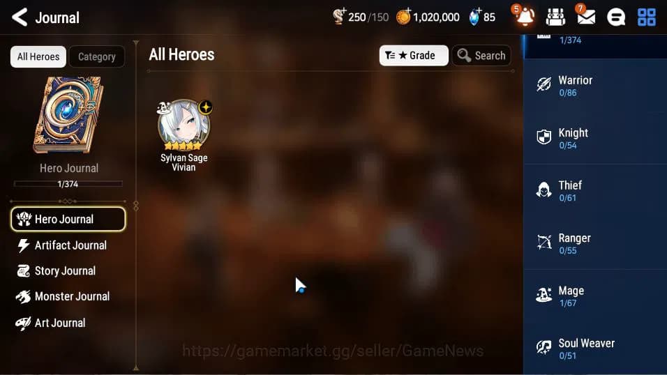 Epic Seven Accounts Global Unverif | Fresh Starter | Low Progress | 1 image 4