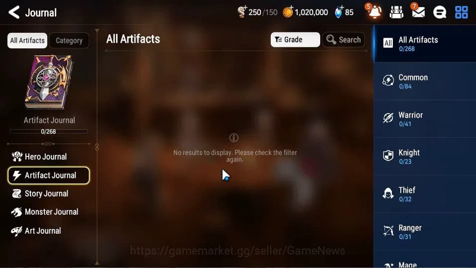 Epic Seven Accounts Global Unverif | Fresh Starter | Low Progress | 1 image 5