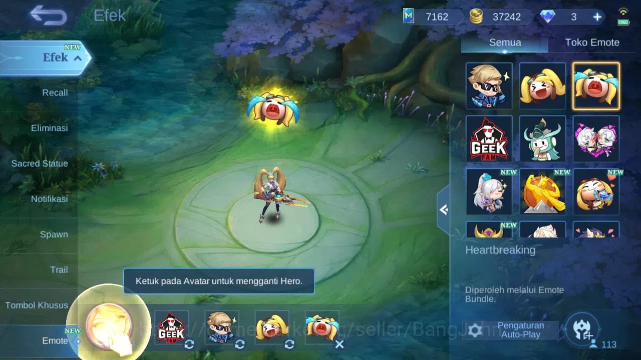 Mobile Legends: Bang Bang Accounts GLOBAL Hero 113 Skin 155 | Stunt Chou | Luckybox F image 11