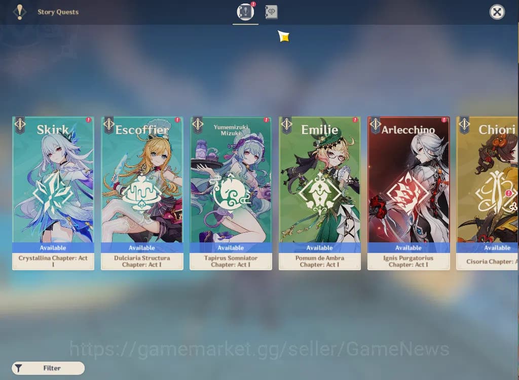 Genshin Impact Accounts ASIA|AR55|8Limited+2(*5Weapon)|Flins,Lauma,Wandere image 5