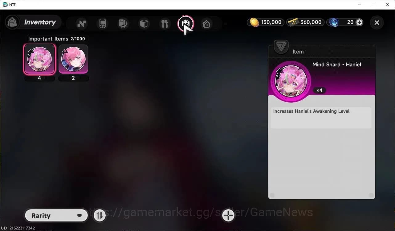 Neverness to Everness Accounts Global EU |HL 3| 2 SSR Hotori +Skin, Hathor +Orchi image 10