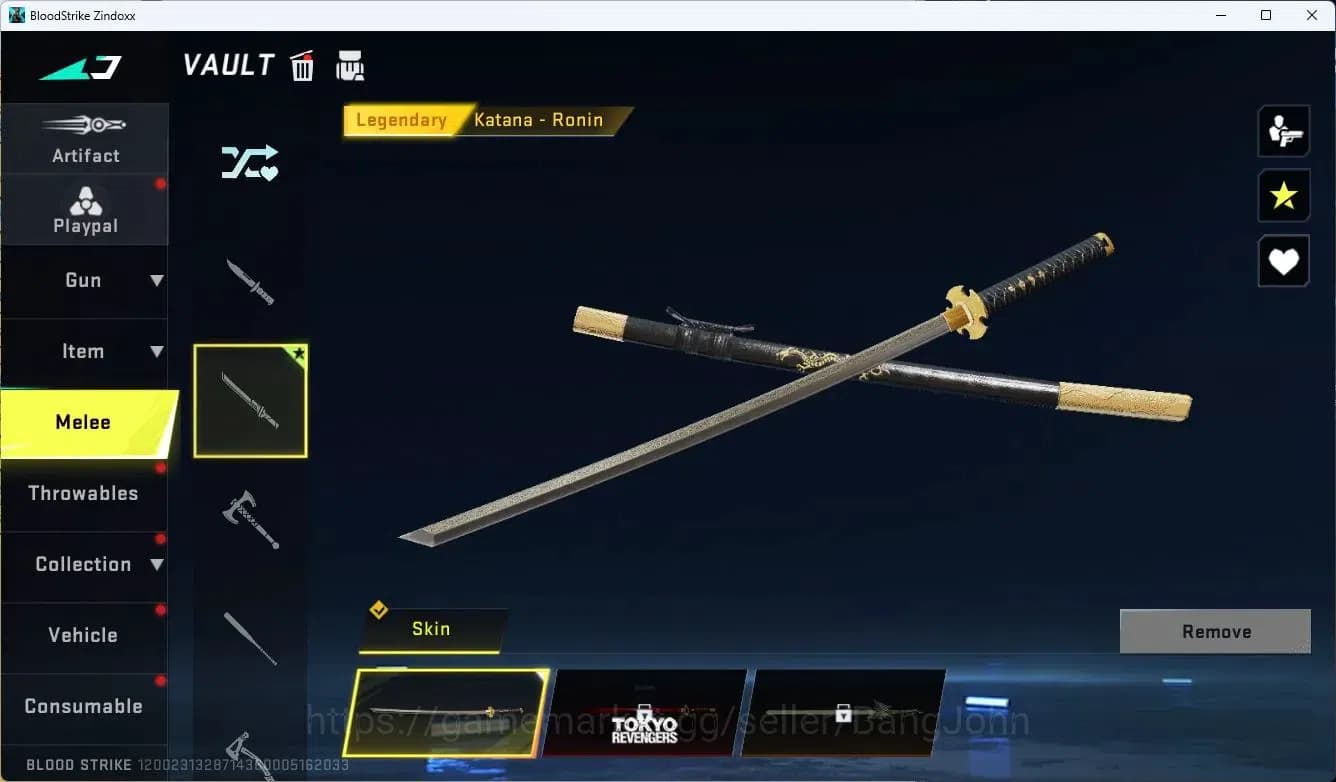Blood Strike Accounts ASIA| TR Katana | Eternal ZERO Odashadow | Ultra Z image 10