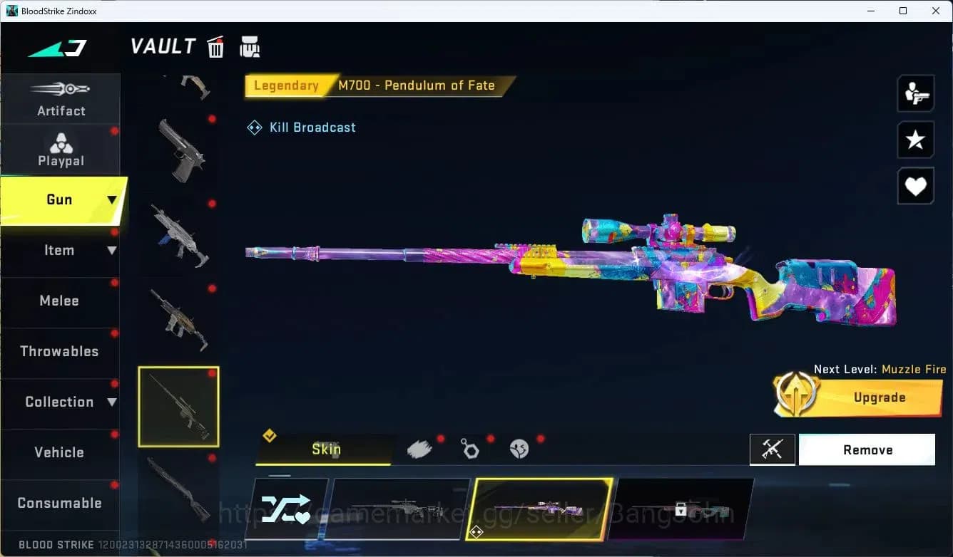 Blood Strike Accounts ASIA| TR Katana | Eternal ZERO Odashadow | Ultra Z image 5