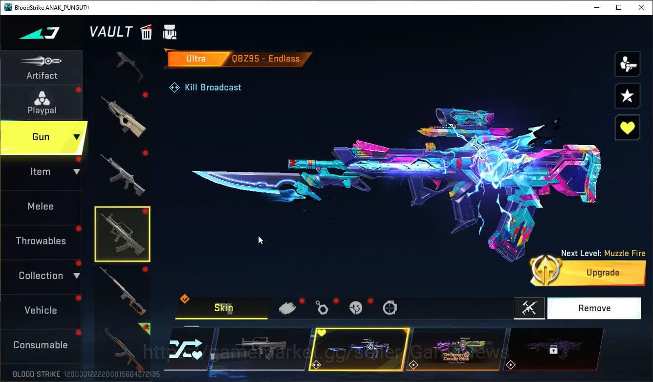 Blood Strike Accounts ASIA|Colab 7DS(Kar98k,QBZ95)+5 ULTRA(Nova,Ethan,De image 10