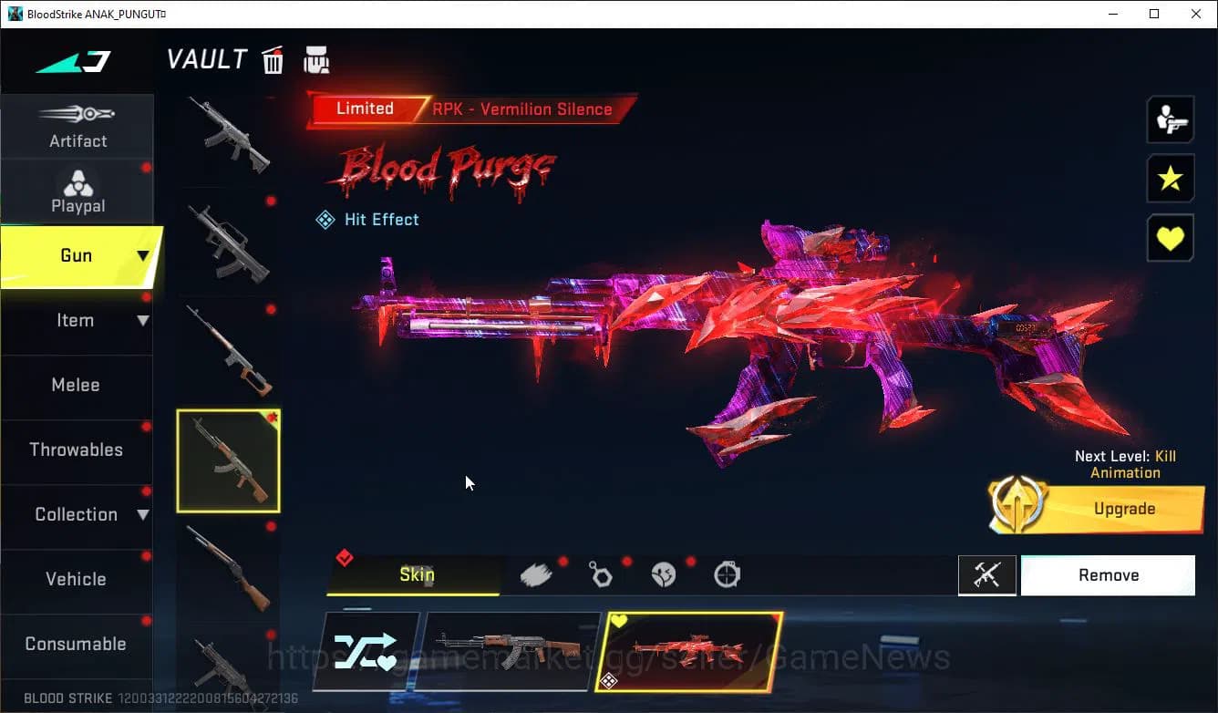 Blood Strike Accounts ASIA|Colab 7DS(Kar98k,QBZ95)+5 ULTRA(Nova,Ethan,De image 12
