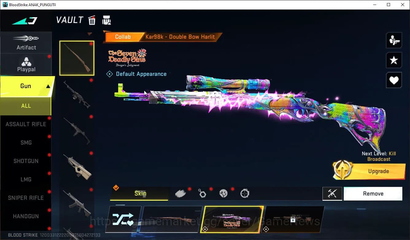 Blood Strike Accounts ASIA|Colab 7DS(Kar98k,QBZ95)+5 ULTRA(Nova,Ethan,De image 5