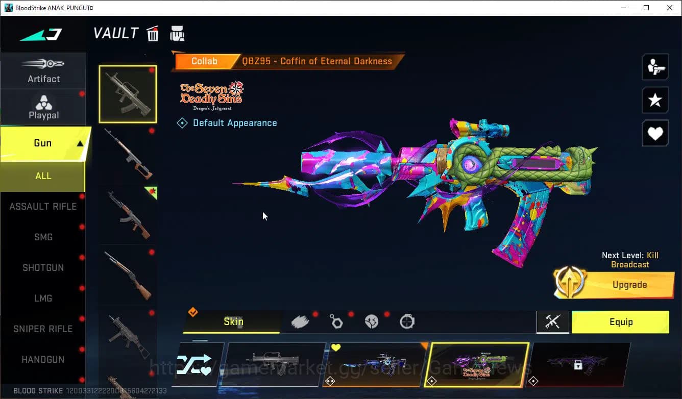 Blood Strike Accounts ASIA|Colab 7DS(Kar98k,QBZ95)+5 ULTRA(Nova,Ethan,De image 6