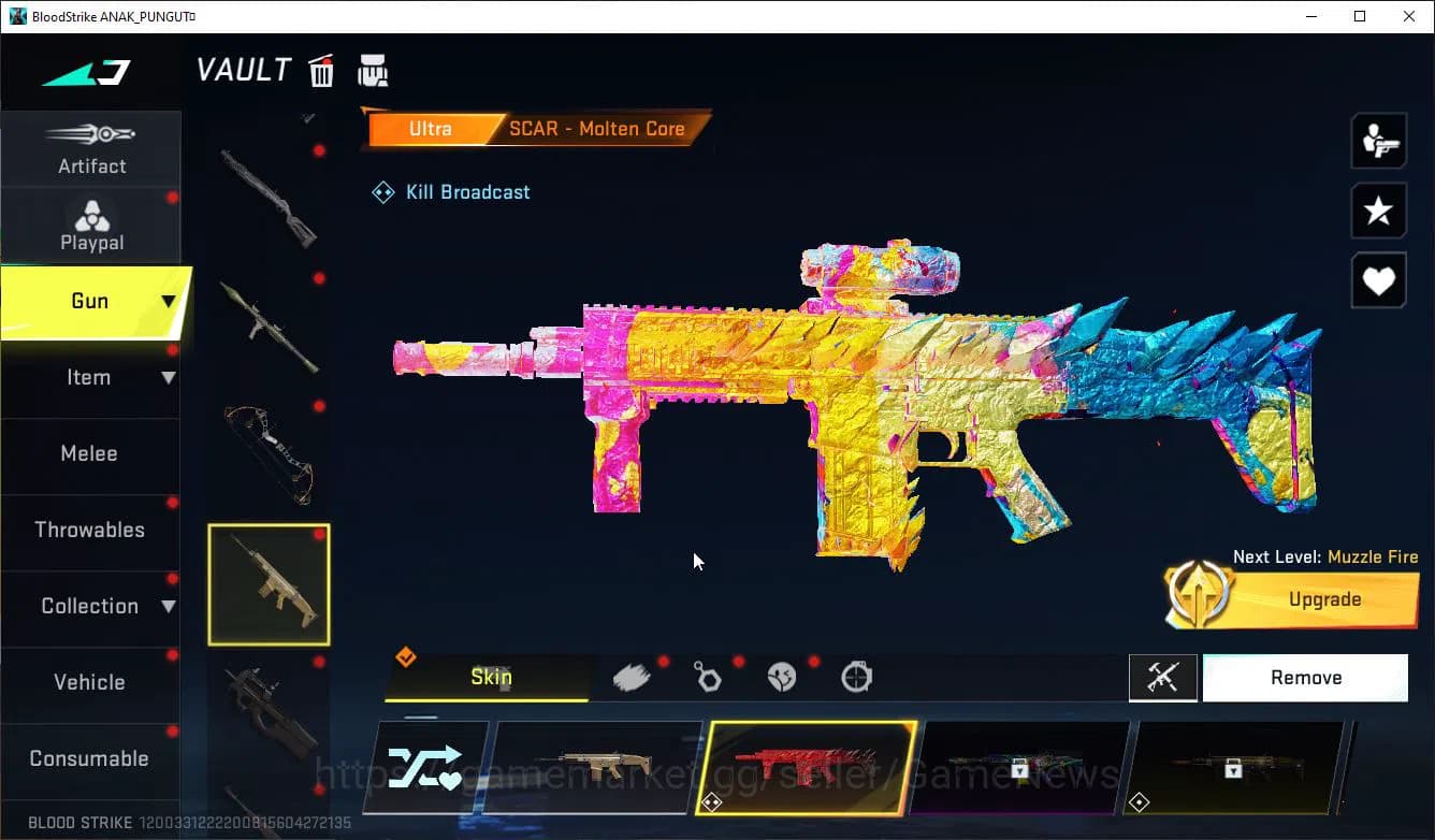 Blood Strike Accounts ASIA|Colab 7DS(Kar98k,QBZ95)+5 ULTRA(Nova,Ethan,De image 9