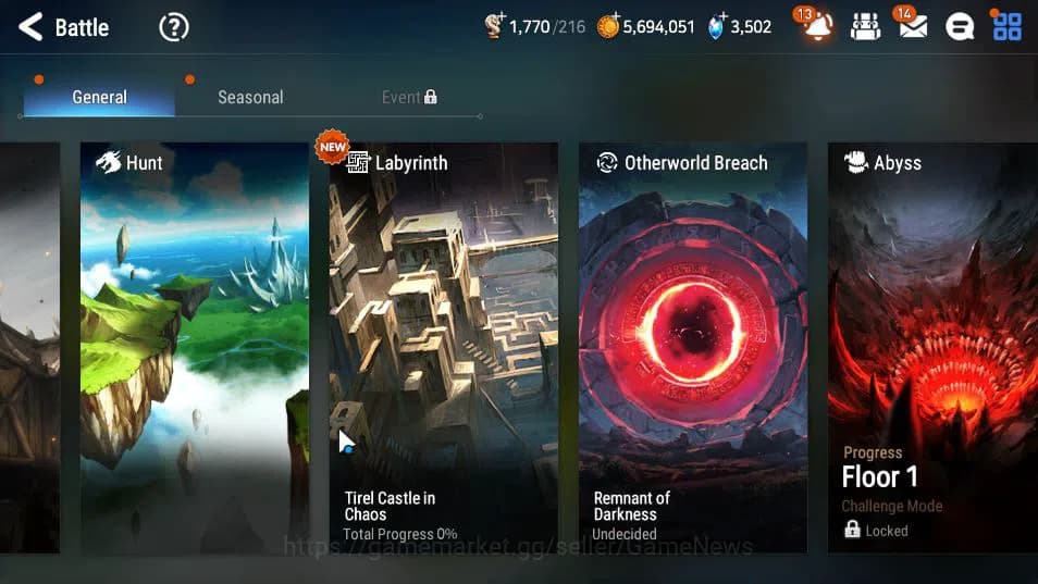 Epic Seven Accounts GLOBAL Unverif|New Era|3 ML(NM LUNA,Empreyan Ilyna image 19