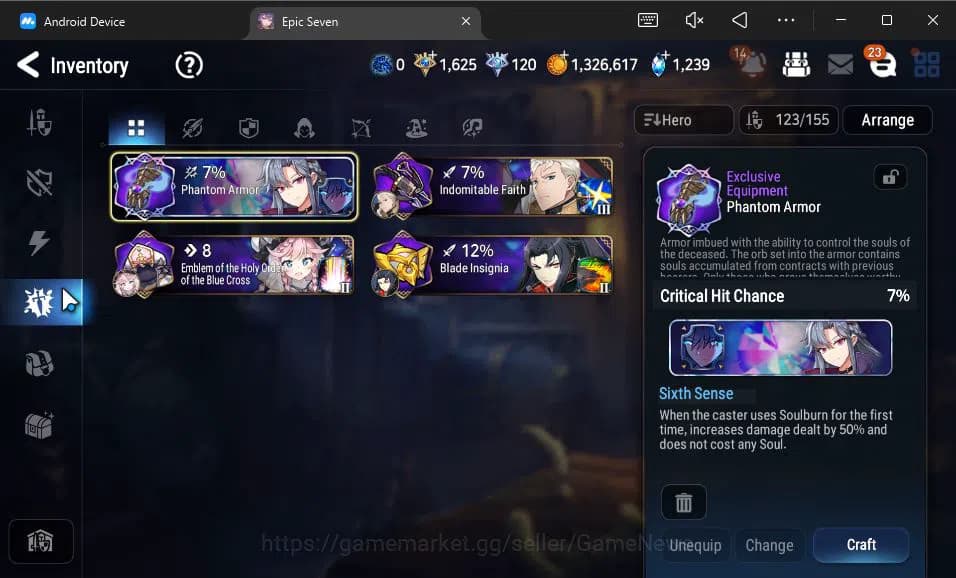 Epic Seven Accounts GLOBAL Unverif|12 ML(Salome,BArunka,LOTScales,Ruel image 10