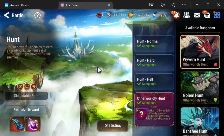Epic Seven Accounts GLOBAL Unverif|12 ML(Salome,BArunka,LOTScales,Ruel image 5