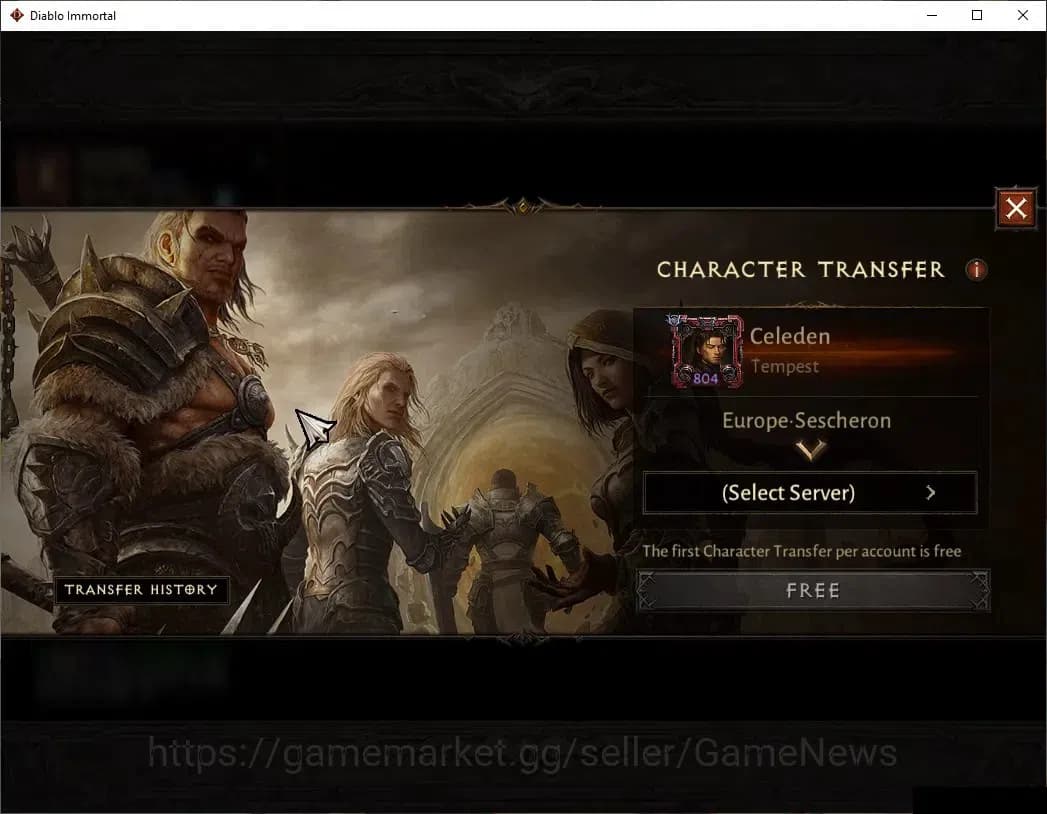 Diablo Immortal Accounts EU-Sescheron|CS ON|Lv60(804)|Tempest|CR 43k|Reso 4 image 2