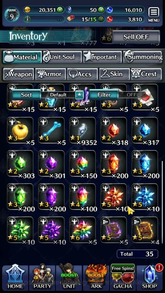 Last Cloudia Accounts GLOBAL|Rank 9|Top Tier Unit [Emperor Lonardo,Arkh image 10