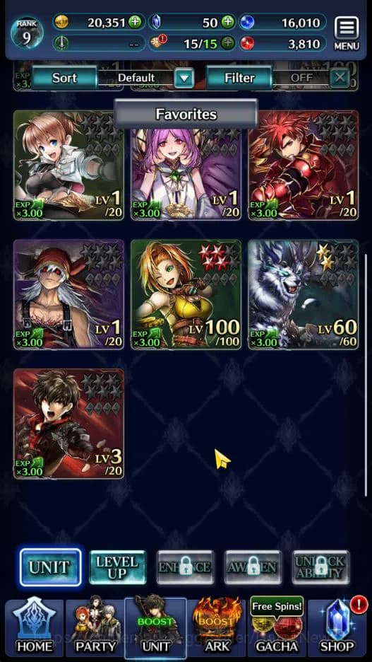 Last Cloudia Accounts GLOBAL|Rank 9|Top Tier Unit [Emperor Lonardo,Arkh image 2