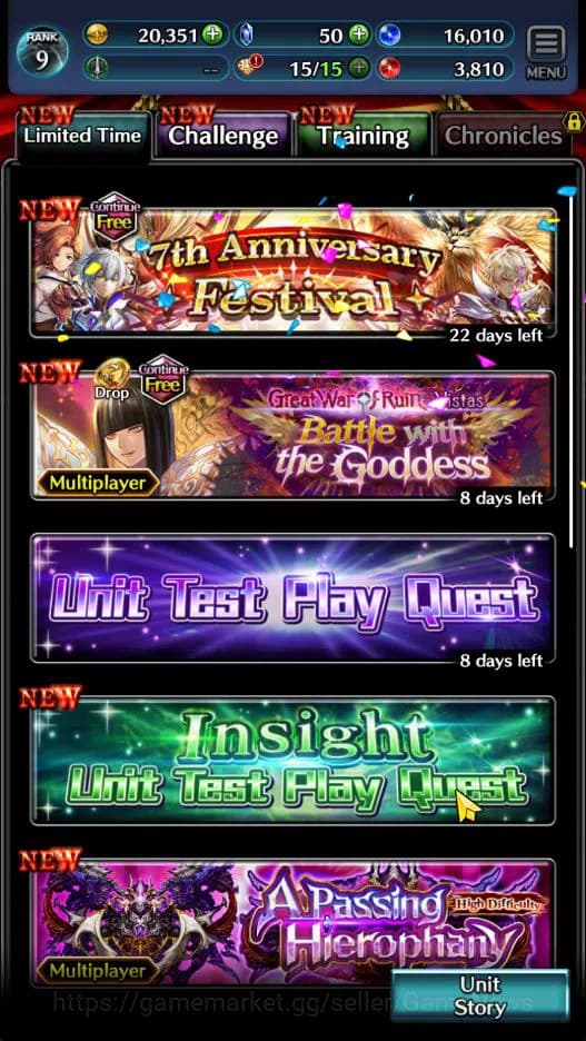 Last Cloudia Accounts GLOBAL|Rank 9|Top Tier Unit [Emperor Lonardo,Arkh image 7