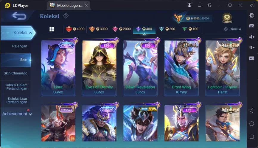Mobile Legends: Bang Bang Accounts GLOBAL|Hero 132|Skin 487|LGN Lunox,Kof Valir+Auror image 12