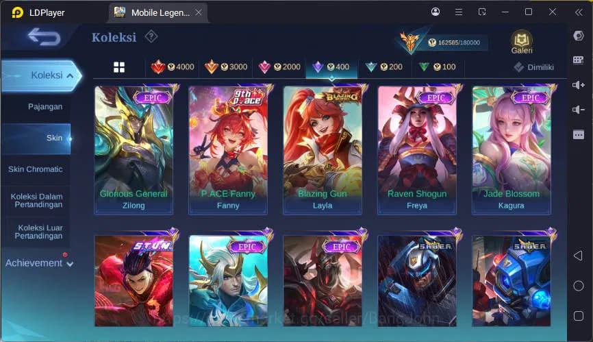 Mobile Legends: Bang Bang Accounts GLOBAL|Hero 132|Skin 487|LGN Lunox,Kof Valir+Auror image 16