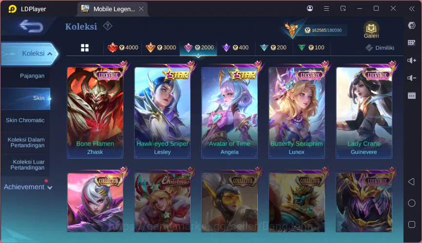 Mobile Legends: Bang Bang Accounts GLOBAL|Hero 132|Skin 487|LGN Lunox,Kof Valir+Auror image 20