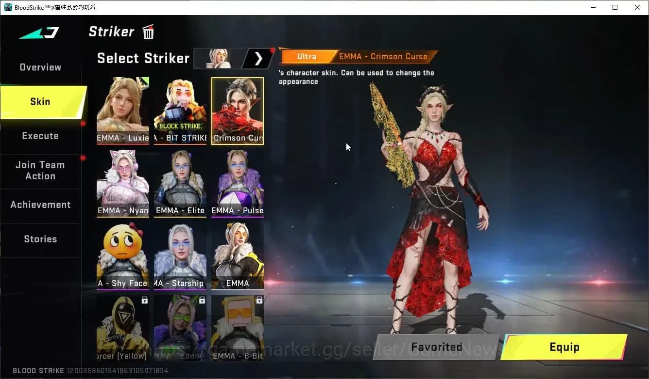 Blood Strike Accounts ASIA|ETERNAL Emma-Luxie,Kala-Req+Collab BLEACH[Lv3 image 10