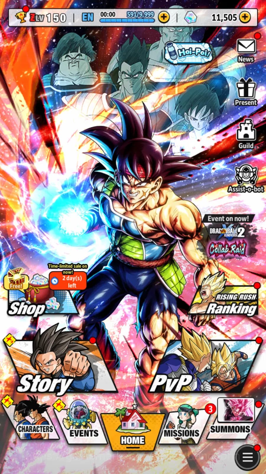 Dragon Ball Legends Accounts LVL 150| total power 28M|Supervillain Goku Black,B image 1