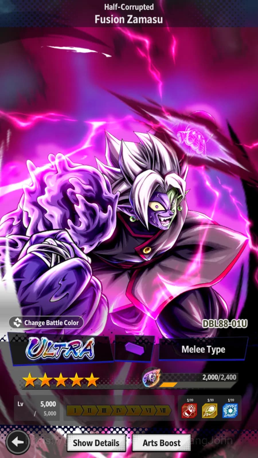 Dragon Ball Legends Accounts LVL 150| total power 28M|Supervillain Goku Black,B image 5