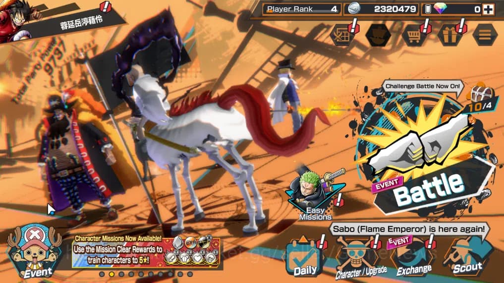 One Piece Bounty Rush Accounts Global|5EX|T5E Ethanbaron V.Nusjuro,FE Sabo,TFE Ma image 1