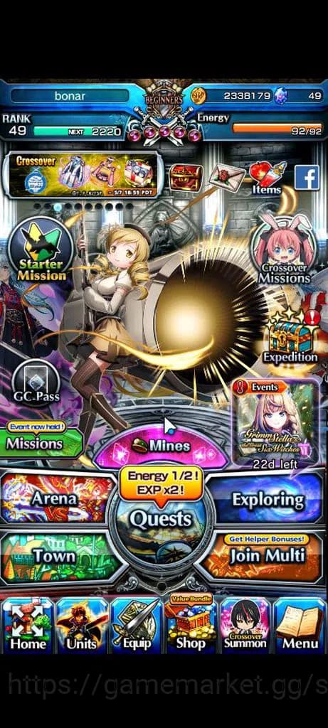 Grand Summoners Accounts Global|Rank 49|3 Ascend+2 TW| DL RimuruTW, Mami To image 1