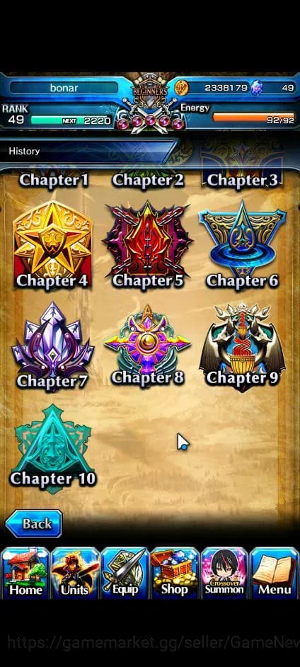 Grand Summoners Accounts Global|Rank 49|3 Ascend+2 TW| DL RimuruTW, Mami To image 2