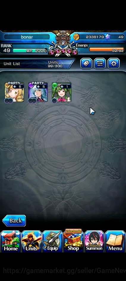 Grand Summoners Accounts Global|Rank 49|3 Ascend+2 TW| DL RimuruTW, Mami To image 7