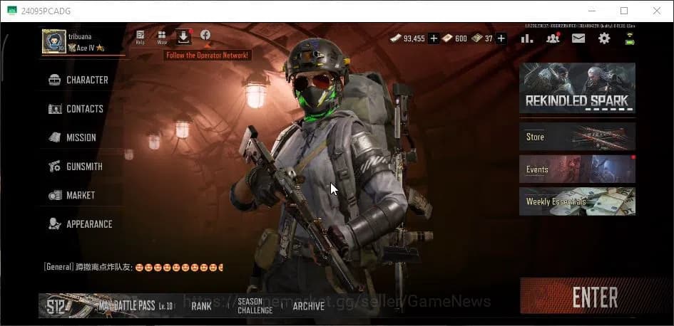 Arena Breakout Accounts MOBILE Lv30|SV 70M|CV 41M|1 Utopia|Machete Battle, image 1