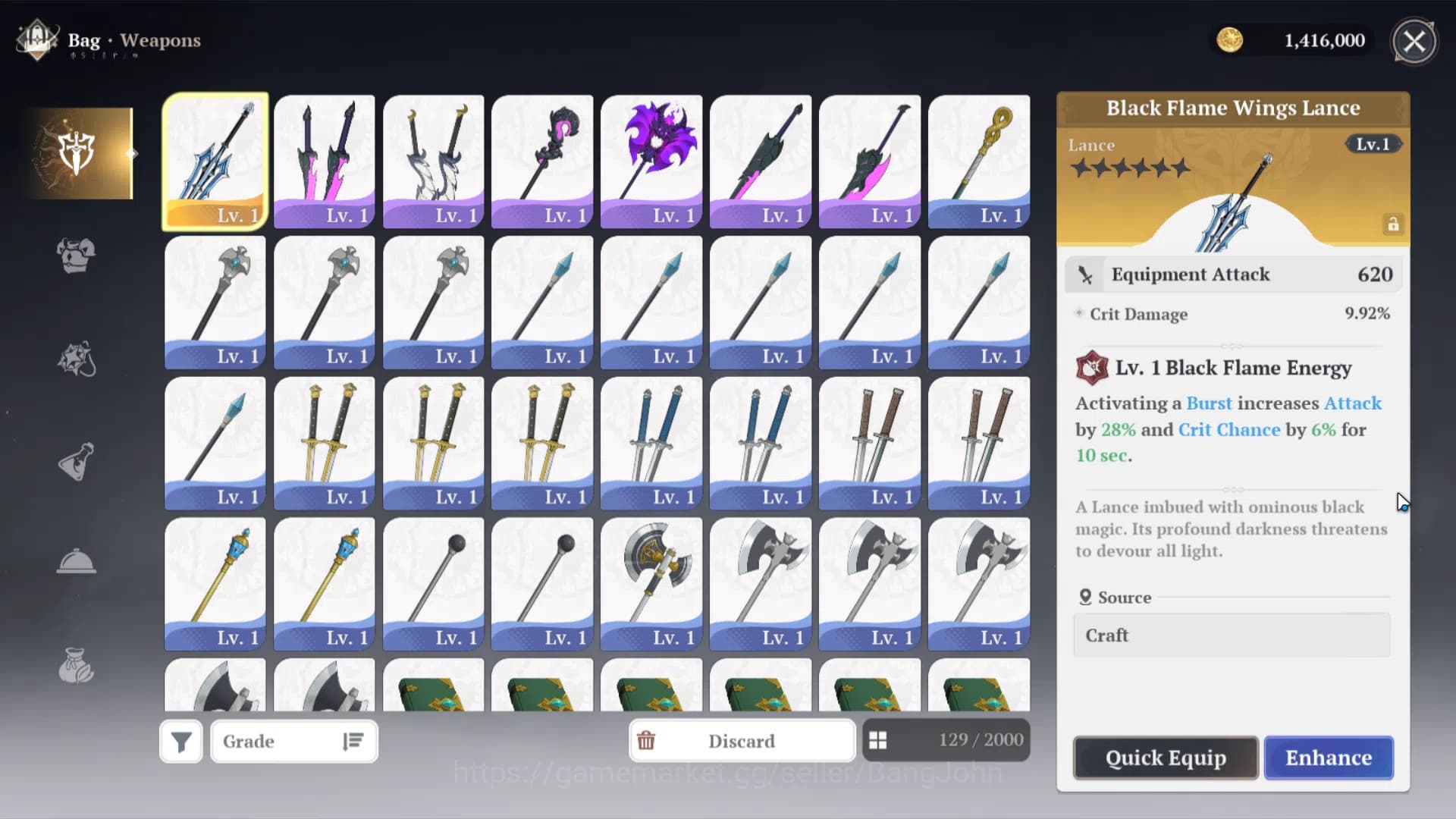 The Seven Deadly Sins: Origin Accounts EUROPE|Fresh Starter Lvl 2|3 SSR| Meliodas, Diane, image 3