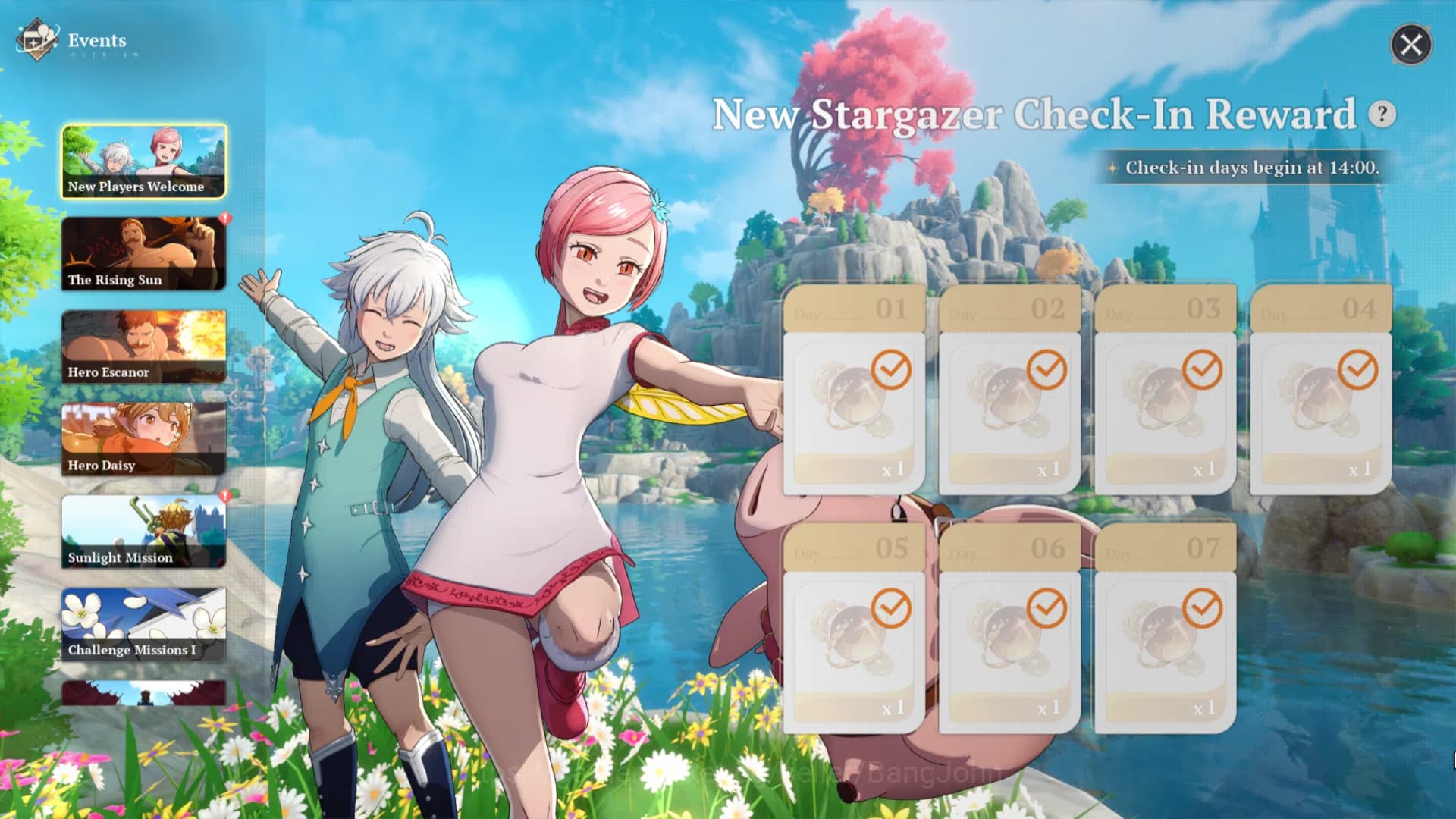 The Seven Deadly Sins: Origin Accounts EUROPE|Fresh Starter Lvl 2|3 SSR| Meliodas, Diane, image 8