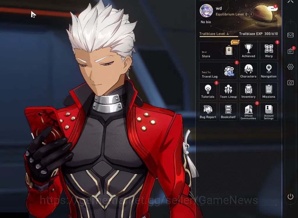 Honkai Star Rail Accounts Asia|TL 4|Fresh Starter|2 Golden Comp|8 Limited|SW image 1