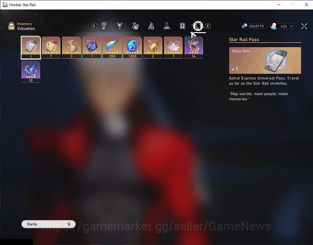 Honkai Star Rail Accounts Asia|TL 4|Fresh Starter|2 Golden Comp|8 Limited|SW image 3