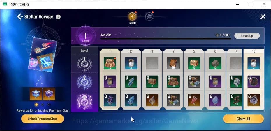 Mongil:Star Dive Accounts Global | Lv 4 |Fresh Starter + 13 Ticket Compass image 10