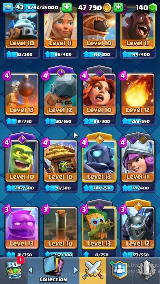 Clash Royale Accounts Lv 43|KTL 14|Trophy 8578|Card 121|8 EVO,4 Hero,21 image 10