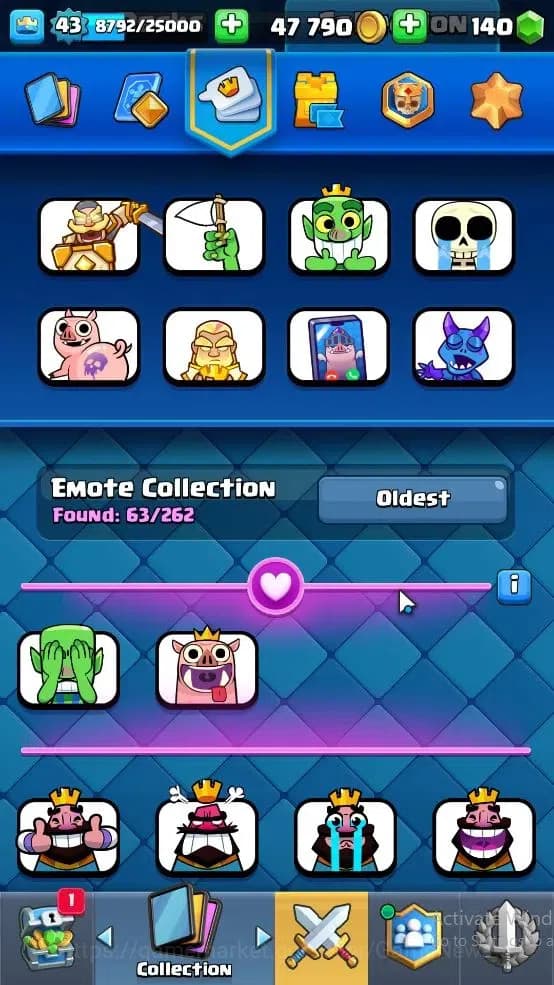 Clash Royale Accounts Lv 43|KTL 14|Trophy 8578|Card 121|8 EVO,4 Hero,21 image 16