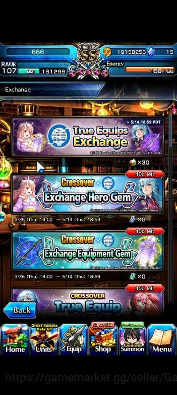 Grand Summoners Accounts Global|Rank 107|20 Ascend+8 TW|[Roy,Inumuta,S Miyu image 19