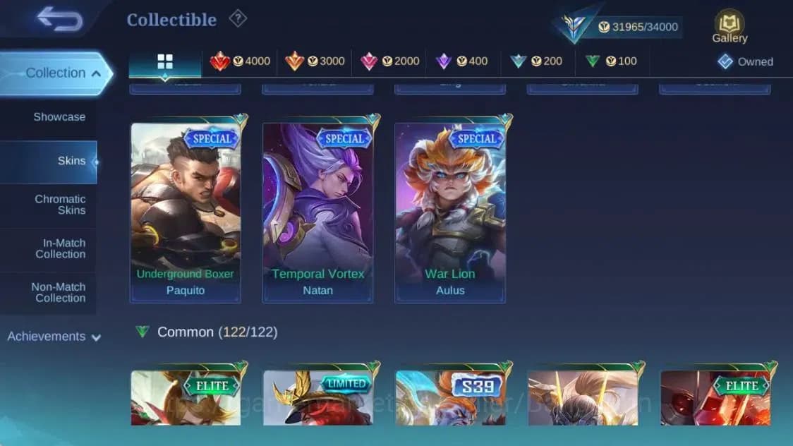 Mobile Legends: Bang Bang Accounts Global|Hero 95|Skin 174|Expert|CC Natalia|Gaara|Ep image 18