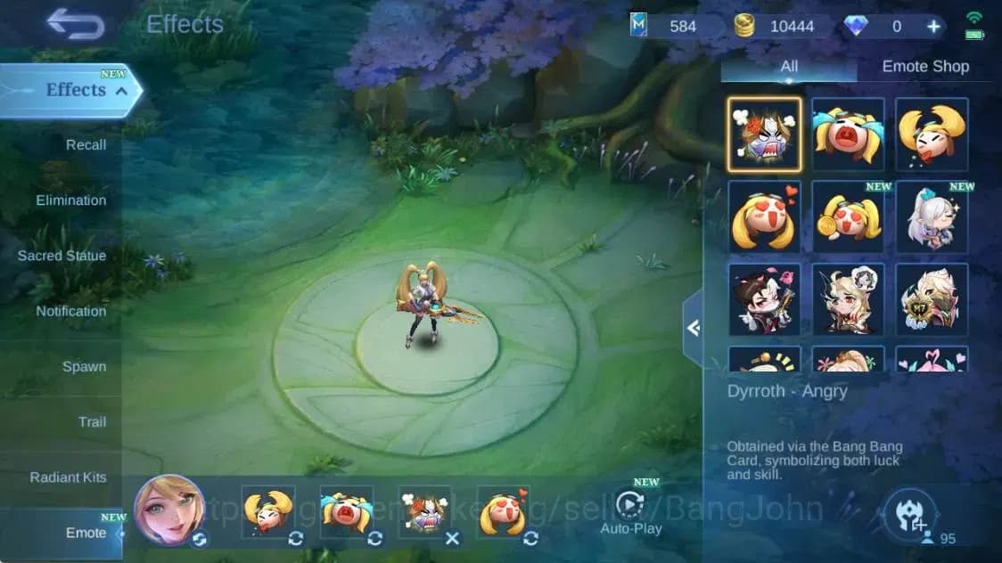 Mobile Legends: Bang Bang Accounts Global|Hero 95|Skin 174|Expert|CC Natalia|Gaara|Ep image 7