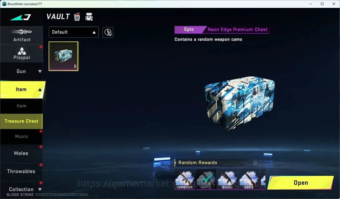 Blood Strike Accounts ASIA | EVO FAL-Evolved Draco | 4 Collab Skins | 11 image 16