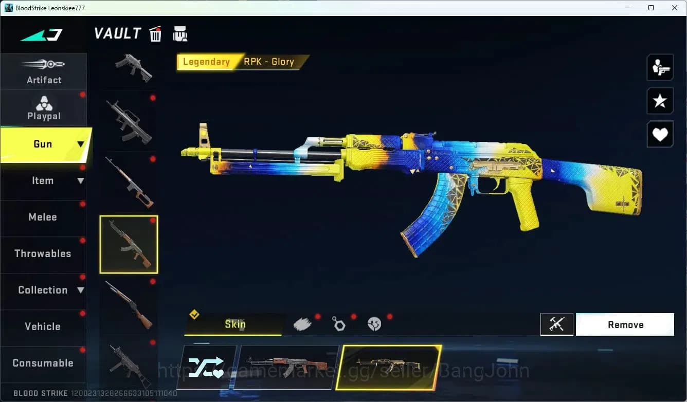 Blood Strike Accounts ASIA | EVO FAL-Evolved Draco | 4 Collab Skins | 11 image 20