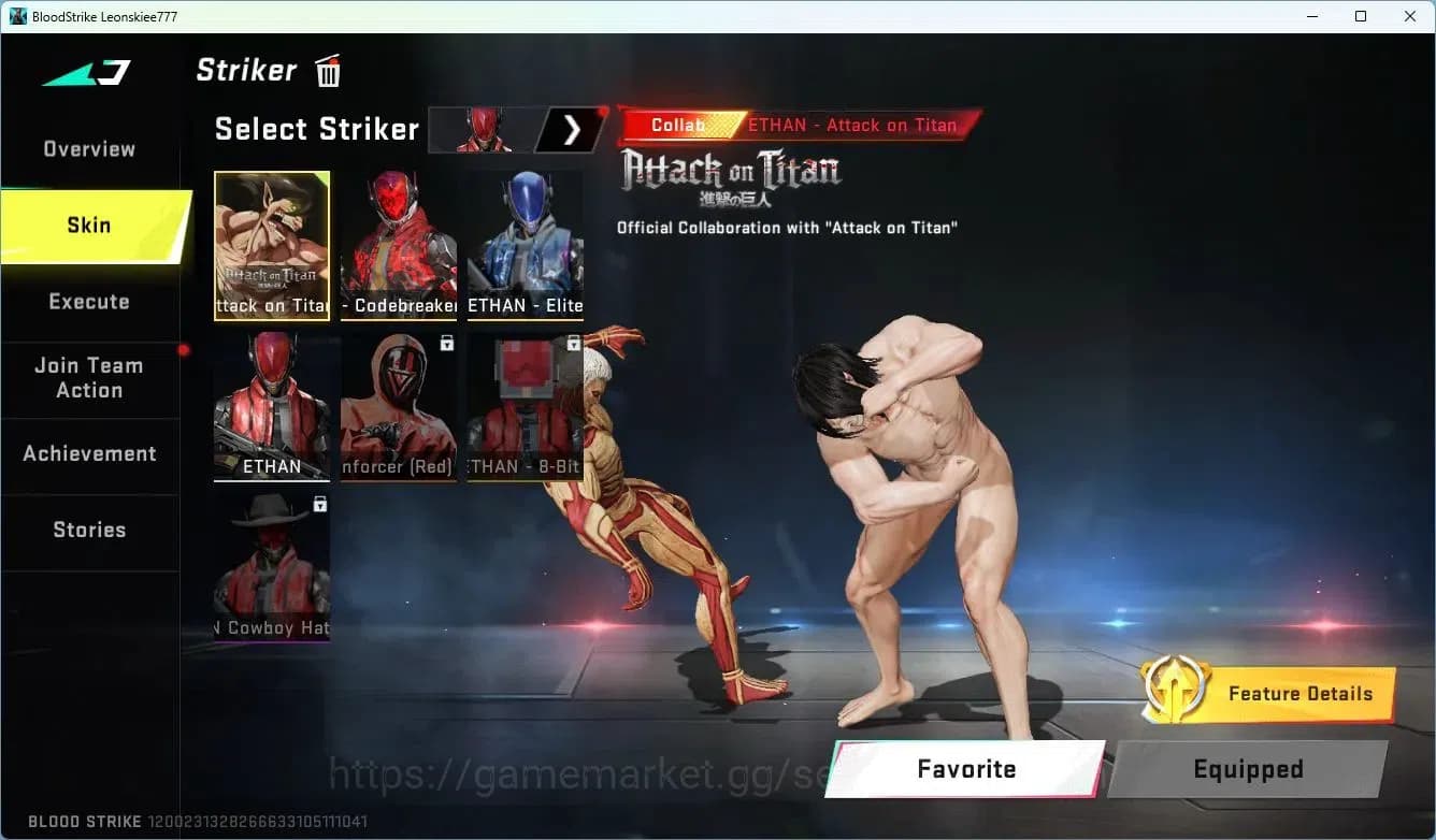 Blood Strike Accounts ASIA | EVO FAL-Evolved Draco | 4 Collab Skins | 11 image 3