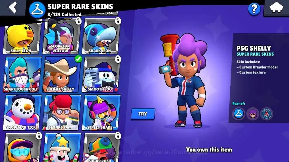 Brawl Stars Accounts 3711 Trophy|37 Brawlers 3 Max Lvl [Mico,Chester,Bu image 14