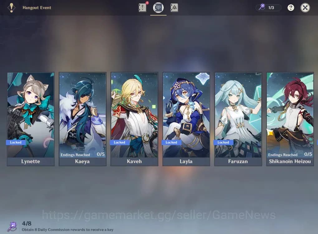 Genshin Impact Accounts ASIA|AR 52|11 Limited+5(*5Wep)|Arlecchino,HuTao+Si image 18