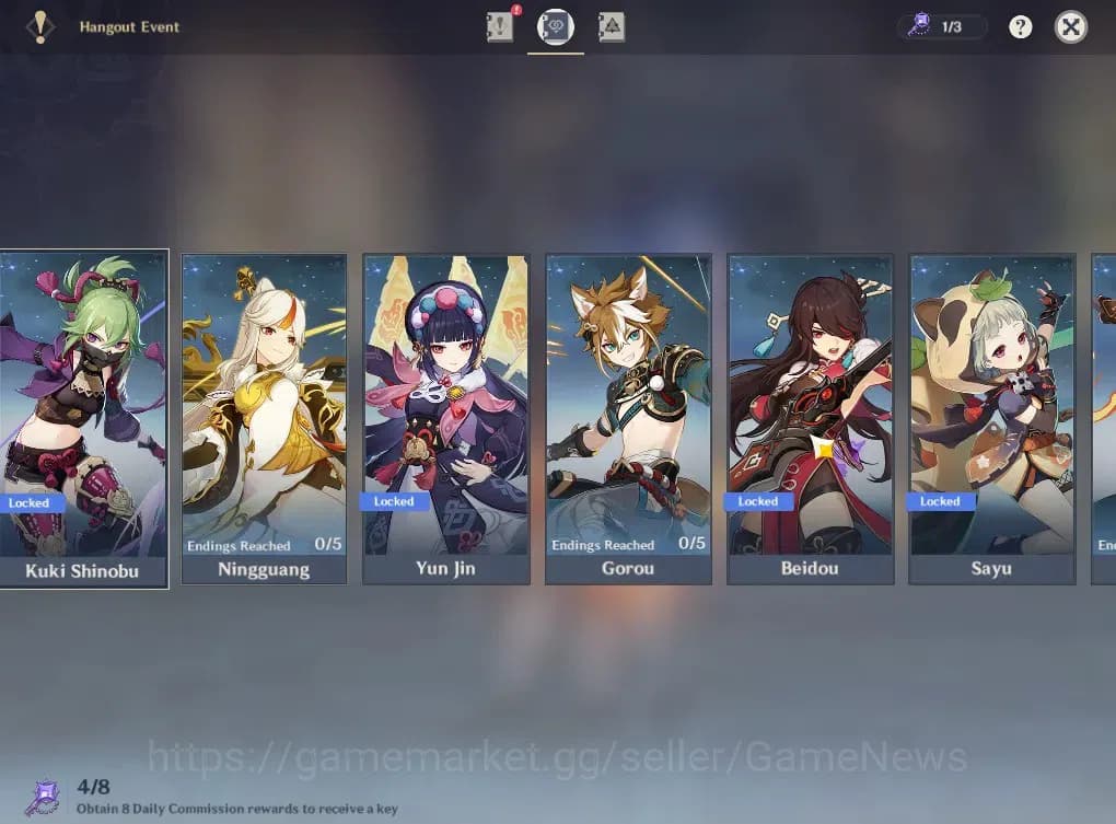 Genshin Impact Accounts ASIA|AR 52|11 Limited+5(*5Wep)|Arlecchino,HuTao+Si image 19